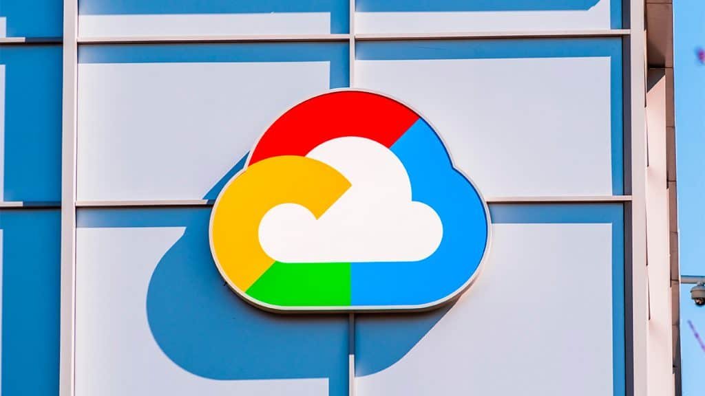 Fachada de prédio do Google Cloud