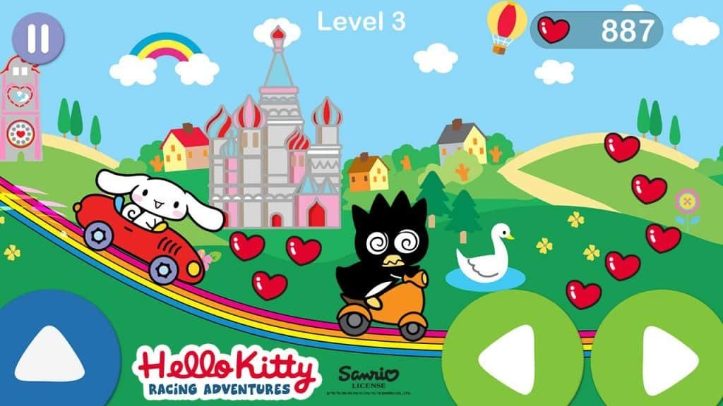 Hello Kitty Racing Adventure um dos jogos para PC da personagem da Sanrio
