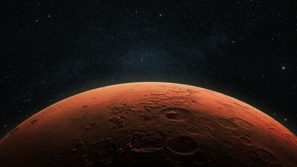 Vida inteligente em Marte Crédito Alones shutterstock